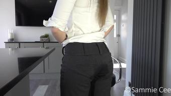 Sammie Cee First Date Workwear And Panty Piss Manyvids