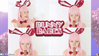 Bunny Zero Two Ahegao Blowjob