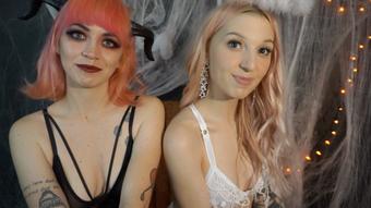 391. Angel Devil Jerk Off Fun
