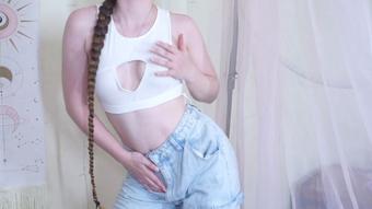 Dancer Blue Jeans Strip Tease