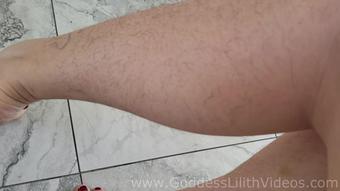 Goddess Lilith Hairy Leg Worship Pov