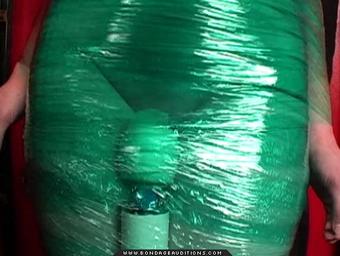 Leila Mummified And Caned (6)