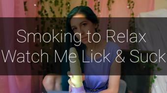 Smoking to Relax: Bj and Smoking