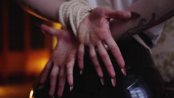 Bondage Latex And Hands