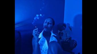 Blue light smoking fetish - July 09, 2024