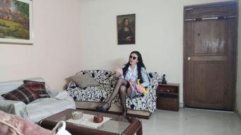FROM BIG BOSS GIRL TO A HUMILIATED CLEANING LADY GIVING A BJ