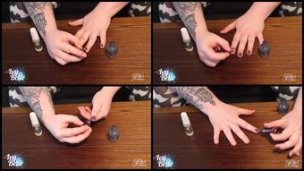 Bridgette Lane Fetish Fridays Nail Painting