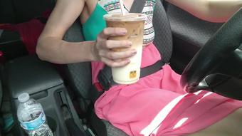 Car masturbation let get McCafe
