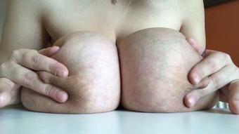 Closeup nipple play - March 03, 2020