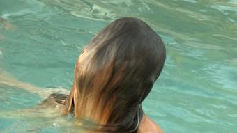 Ayla Aysel & Reagan Lush Wet Pool Hair