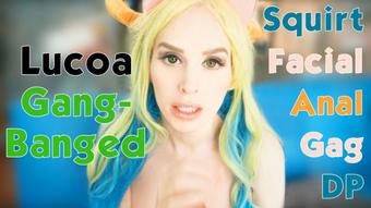 Lucoa in DP Gangbang Cosplay - July 18, 2018