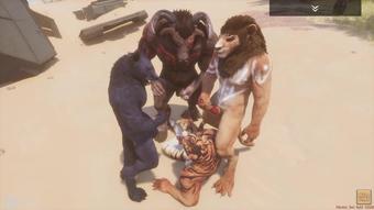 Wild Life / Gay Furry Group Sex