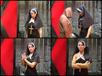 Beefybanger Cheeky Nun Grope And Spank Me Monk