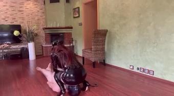 Walking My Slave Cuckold Dog
