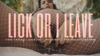 LICK OR I LEAVE: CUM EATING AND CUCKOLDRY - October 14, 2023