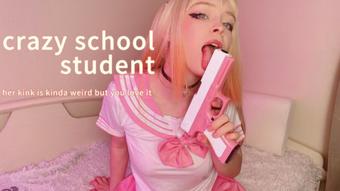 Crazy horny student