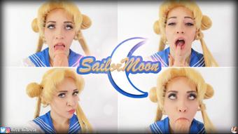 Usagi Tsukino's Ahegao Blowjob