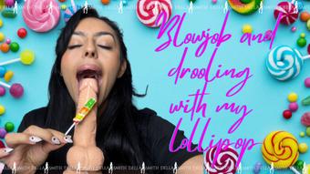 Blowjob and drooling with my lollipop - March 02, 2025