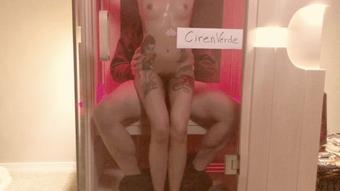 Hungbiswitch Couple Having Sweaty Sex In Their Sauna