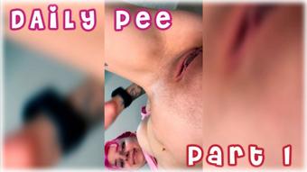 DAILY PEE DAY 1