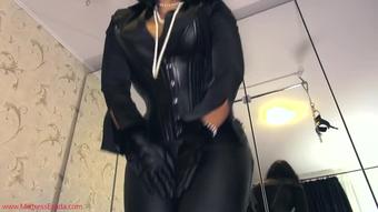 Ezada Sinn - Jerk Off For My Leather Clad Ass