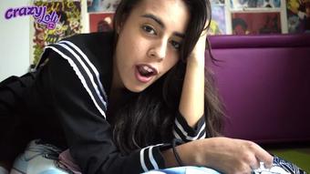 Salmakia Masturbating On A Pillow