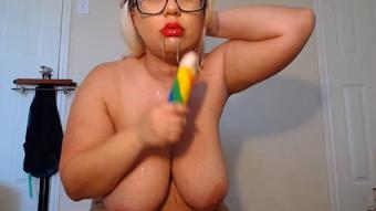 Paisleehaze Super Sloppy Head On A Rainbow Dick