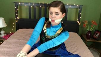 Ice Princess Bound and Gagged