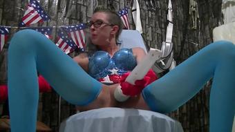 On the 31st day of Halloween Captain America