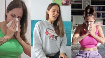 Sneezing and nose blowing compilation