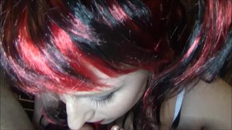 DONT BE SAD-  Ill Let You Cum Eventually Edging Him With My Oily Blue Pussy