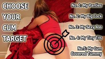 Choose Your Cum Target