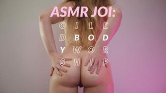 ASMR JOI: Oiled Body Worship