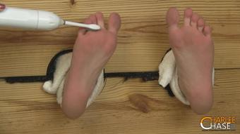 Tickletorture - Nora Ivy Locked Stocked & Foot Tickled