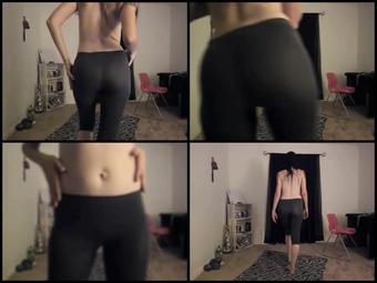 Miss Ellie Catwalk And Nude Bubble Butt Worship