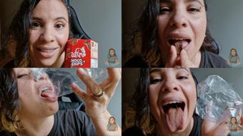 ASMR Eating Chocolate Cookies FHD - June 19, 2025