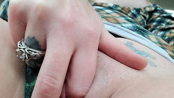 Public cum play orgasm after creampie - February 24, 2022