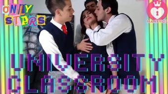 Onlystars They Eat And Fuck Victoria In Classroom