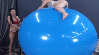 Princess A & MJ Inflate/Deflate Balloons