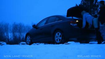 Mya Lane - Roadside Sex In The Snow (Ph)