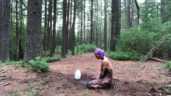 Badlittlegrrl Muddy Masturbator