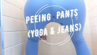 Peeing in Yoga Pants and Jeans - February 08, 2022