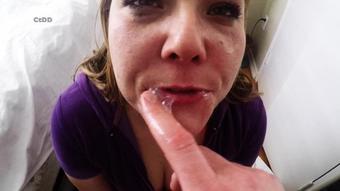 Dirty Brat Dirty Tat Deep Blowjob Part 2