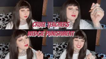 Cruel Teachers Wedgie Punishment