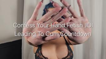 Confess Your Hand Fetish JOI Leading To A Cum Countdown - January 03, 2025