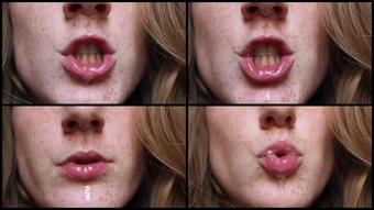 Littleredheadlisa Lip Close Up Custom Manyvids