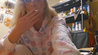 Smoking and giving you a handjob - March 13, 2023