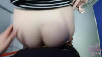 Lovlyluna Public Train Toilet Fuck Manyvids