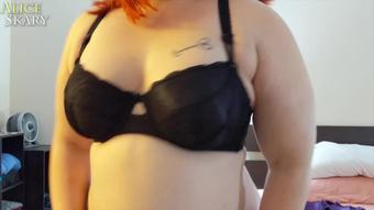 Trying On My Roommates 34E Bras