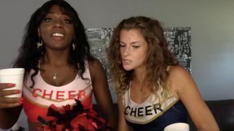 Sexy Cheerleaders Mock Your Tiny Cock